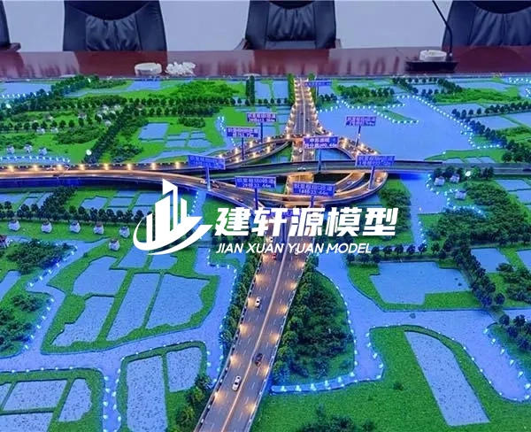 贵德高速公路沙盘定制